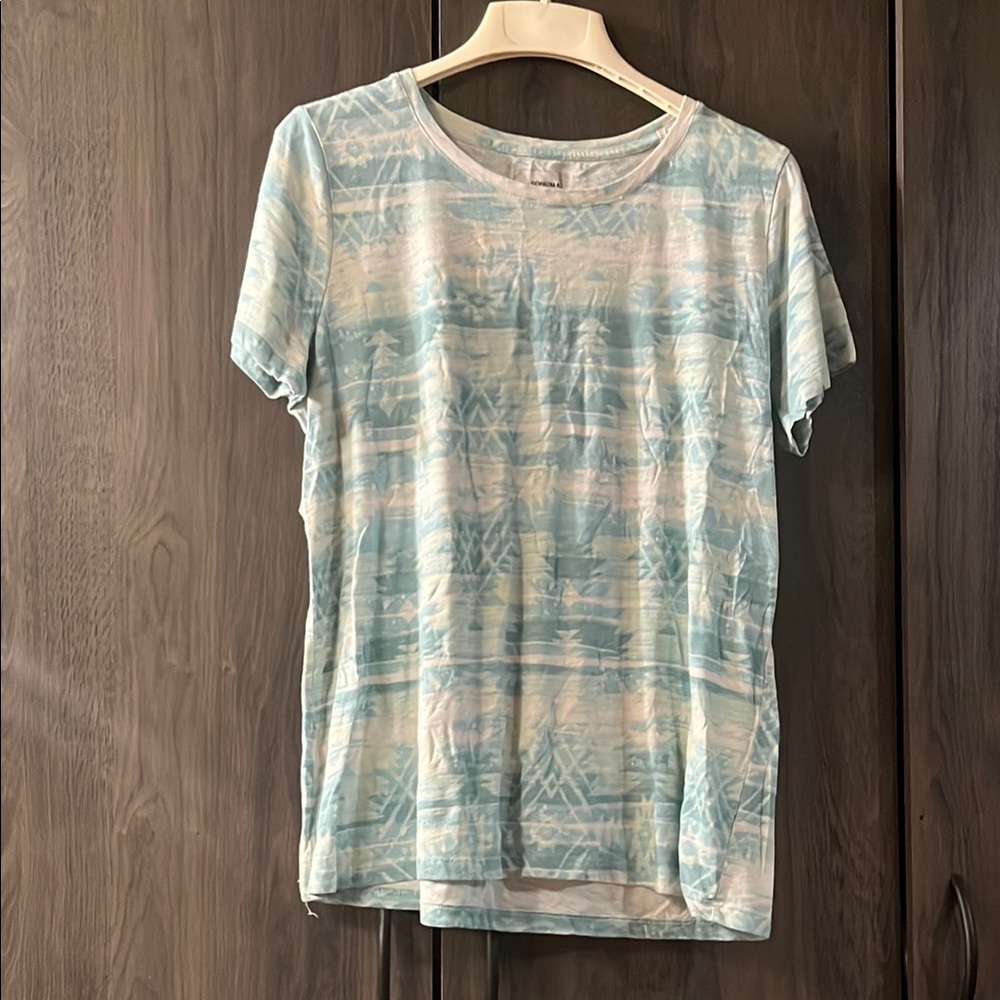 Sonoma blue and white shirt size XL